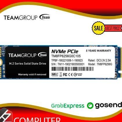 Team MP33 SSD NVMe M.2 / M2 256 GB - NVMe 256GB