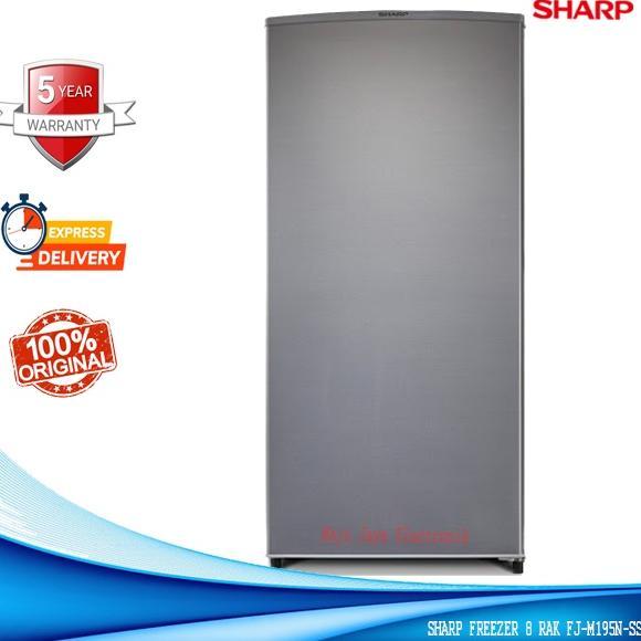 Ready Freezer SHARP FJ-M 198 A HS Low Watt Stand Freezer 8 Rak
