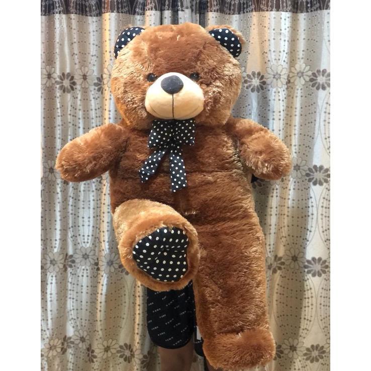 Promo !!! Boneka Teddy Bear Jumbo Ukuran 1 Meter Boneka Plupi Jumbo Boneka Beruang Jumbo