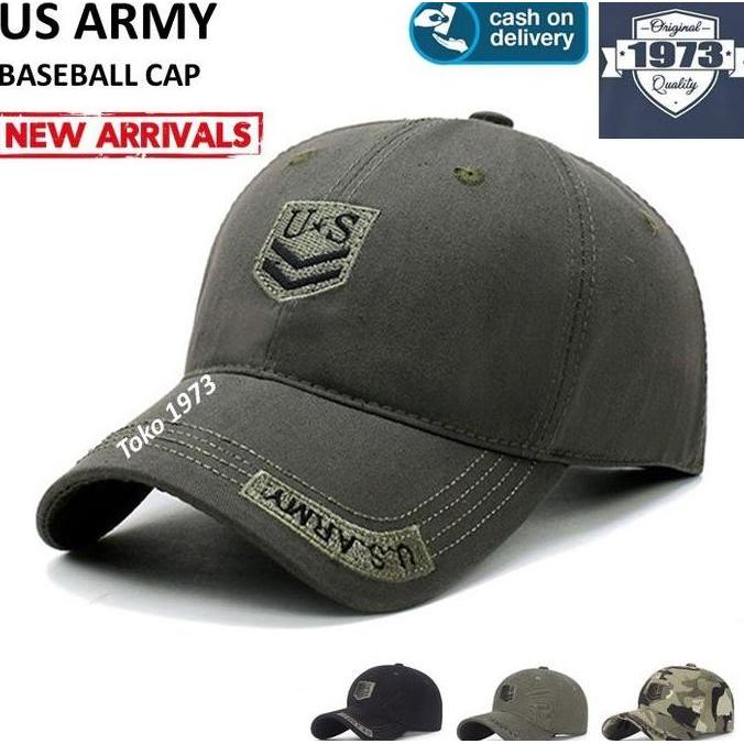 Baseball cap : US ARMY - Topi baseball topi pria topi wanita