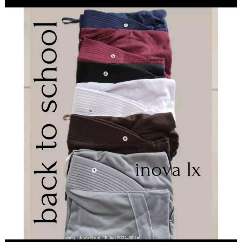 PREMIUM jilbab sekolah serut samping / kerudung sekolah model bagus / kerudung  / hijab sekolah  hij