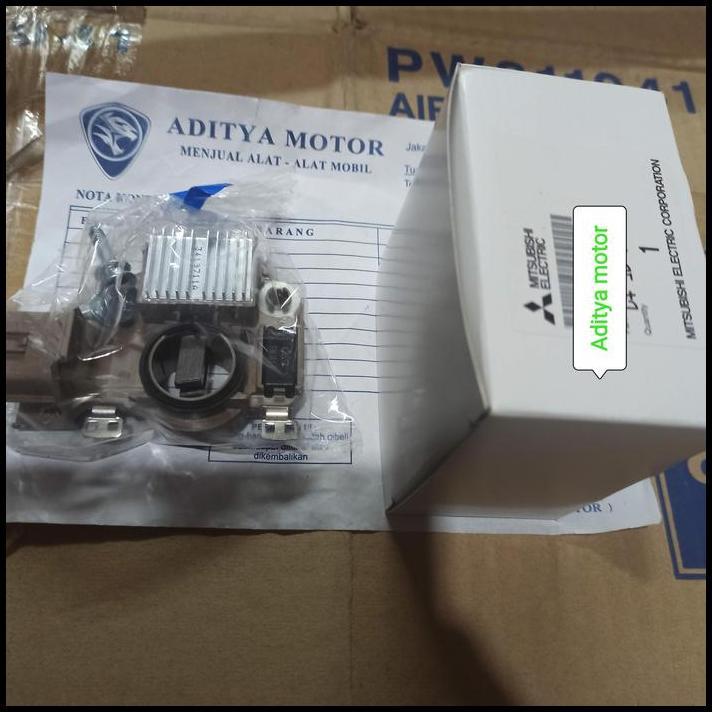 TERLARIS IC REGULATOR/ ALTERNATOR/ DINAMO AMPERE T120SS INJEKSI ORI MITSUBISHI 