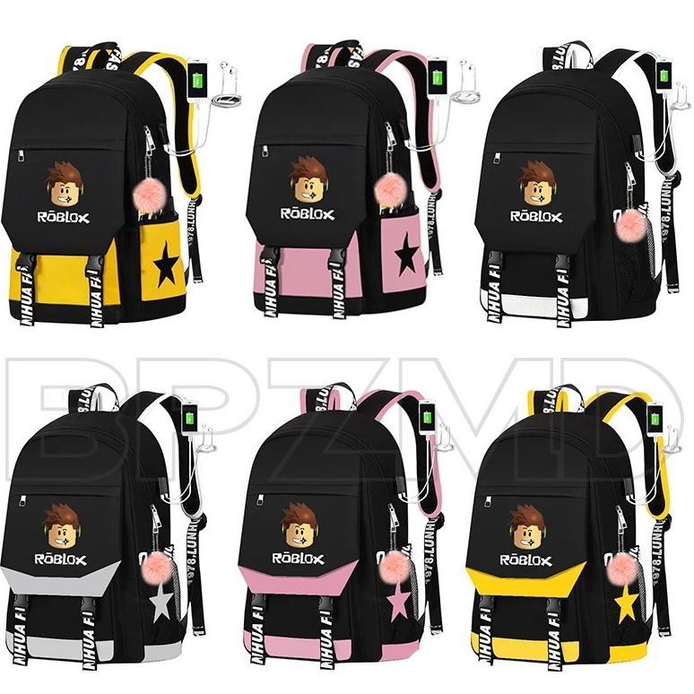 Terlaris Tas Sekolah Anak Laki-Laki Perempuan Tas Ransel Anak Tk Sd Paud Roblox Bags Tas Sekolah Ana
