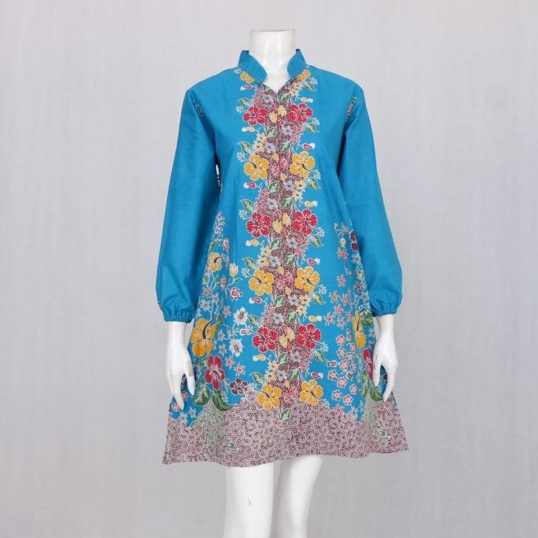 Big Promo Tunik Batik Solo Ayu Bellani Florist Series Smlxlxxlxxxl