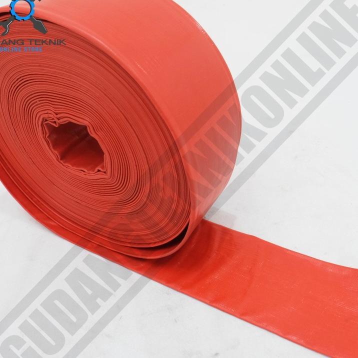 (50 Meter)  Selang Karet Irigasi Pompa Sawah 3" 50M Kato Tiger 1 Roll / Selang Karet 3Inch Kato 3 In