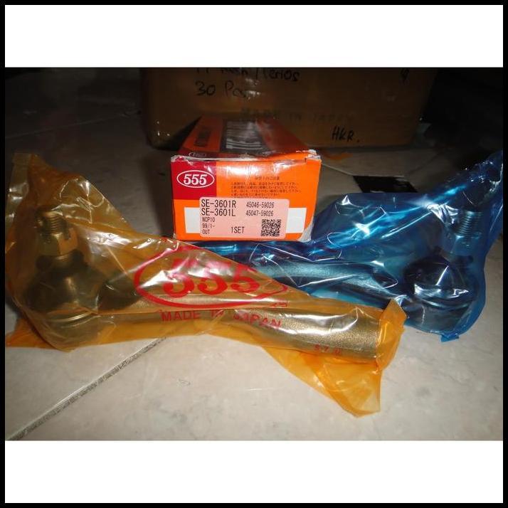 TERBARU TIE ROD END OUT TOYOTA VIOS, DAIHATSU XENIA 1000 CC R/L 555 JAPAN 