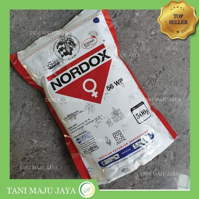 Fungisida Bakterisida Alami Nordox 56WP 500 gr ORIGINAL ASLI 100% Obat Oles Busuk Batang Tanaman Jer