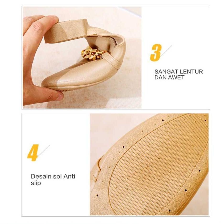 1301-2 [RLY Sepatu Wanita rly / Sepatu Sandal Wanita Jelly / Sandal Mules Karet / Sendal Mules Jelly