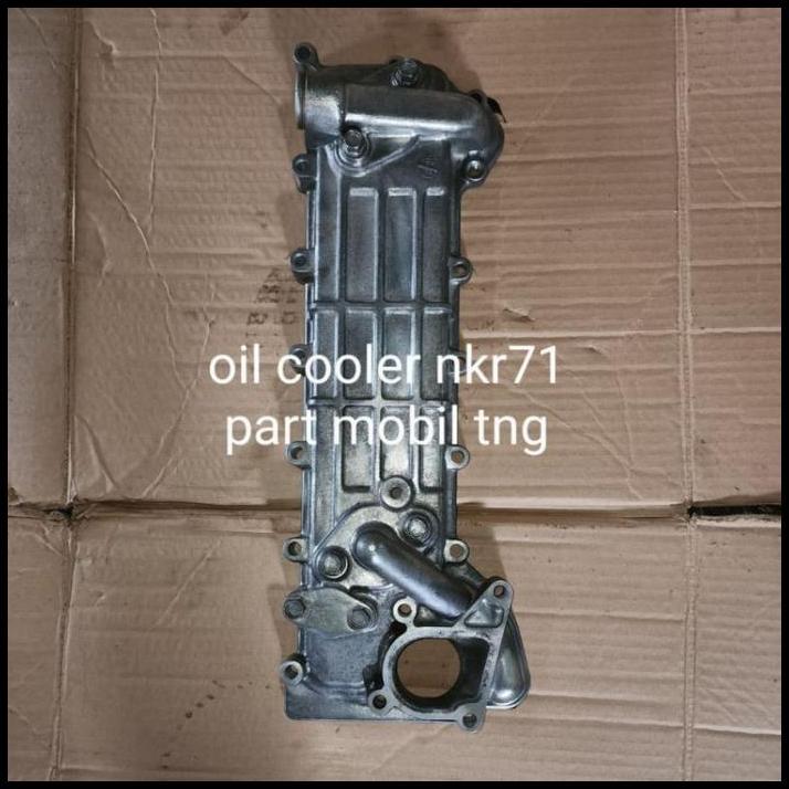 TERLARIS OLI COOLER PENDINGIN ASSY ISUZU NKR 71 66 COPOTAN 