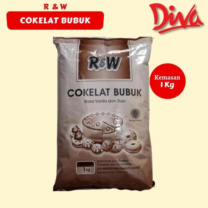 Coklat Bubuk Rajawali R&W 1 Kg / Coklat Bubuk RW