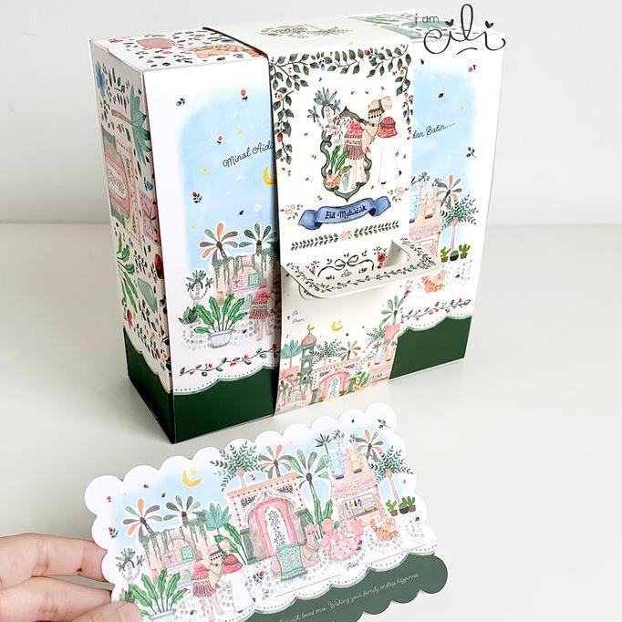 @@@@] (BOX 20 x 20 x 8 cm LEBARAN) kotak kue bolu lapis legit (10 pcs)