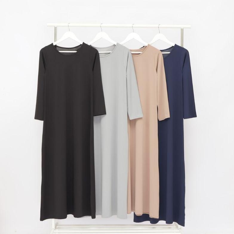 DRESS INNER LENGAN PANJANG / INNER GAMIS LENGAN PANJANG [COD]