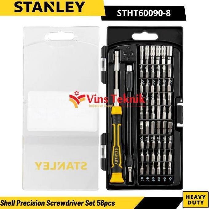 Stanley Obeng Set 56pcs Screwdriver Set Stanley STHT60090-8 Mata Obeng Set