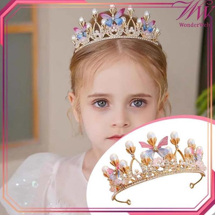 Mahkota Ulang Tahun Anak Perempuan Mahkota Rapunzel Perhiasan Indah Mahkota Birthday Girl Makota Ula