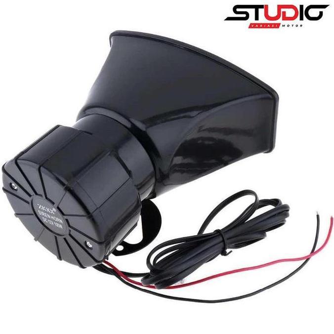 Promo Klakson Sepeda Motor Mobil Toa 7 Mic 6 Suara Sirine Patwal 12 Volt Motorcycle Diskon