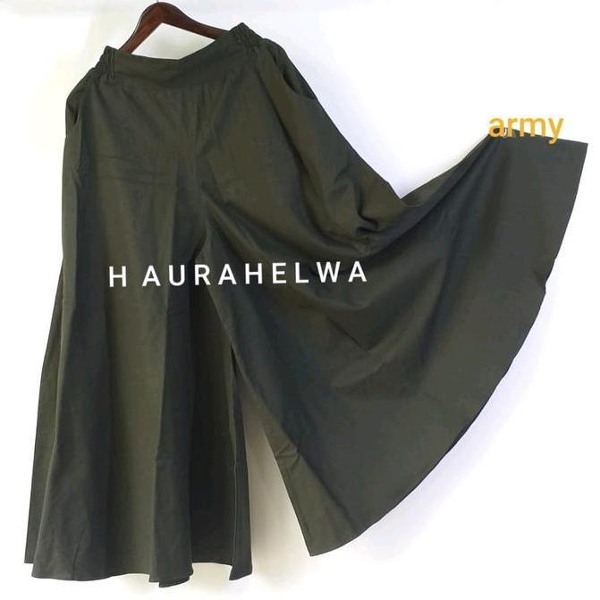 KULOT LEBAR PAYUNG KULOT PALLAZO HAURAHELWA