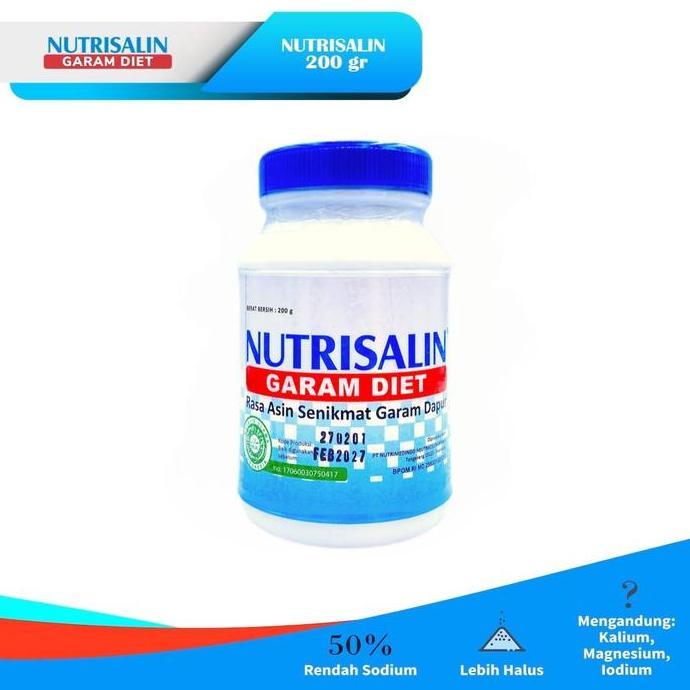 Mlkiron- Garam Sehat Nutrisalin 200 Gram