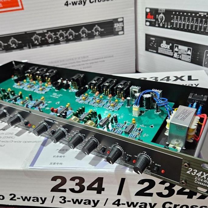 Wkprojek- Crossover Dbx 234Xl Komponen Full Macro