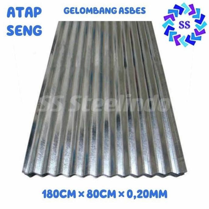 Avastashop - ATAP SENG GELOMBANG ASBES KECIL 1,8M
