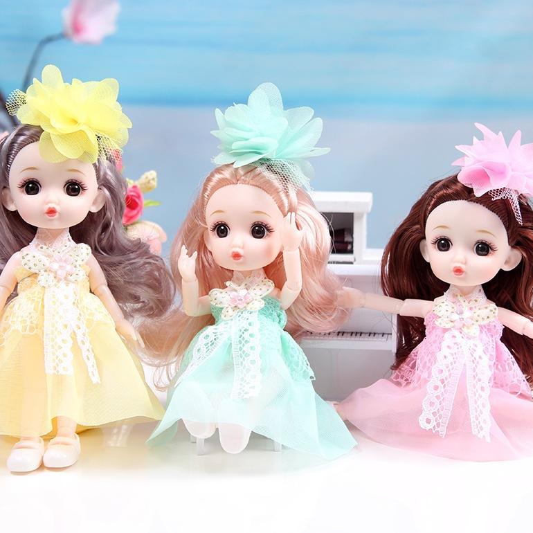 Flash Sale Boneka Yuna Boneka Bjd 17Cm  Boneka Bjd Doll Princess Boneka Cantik Boneka Princess Doll 