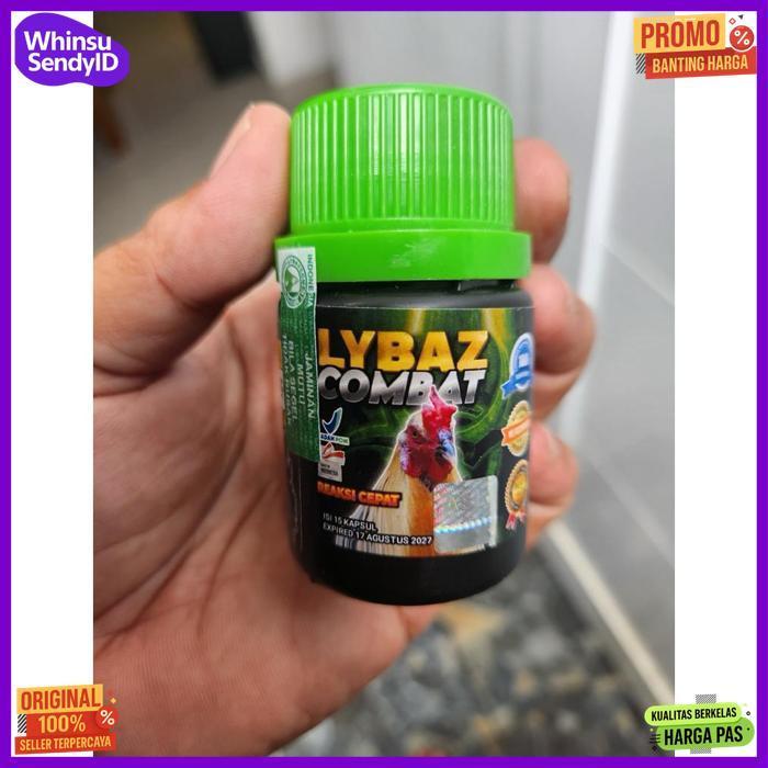 Best Seller Lybaz Combat Botol Isi 15 Kapsul