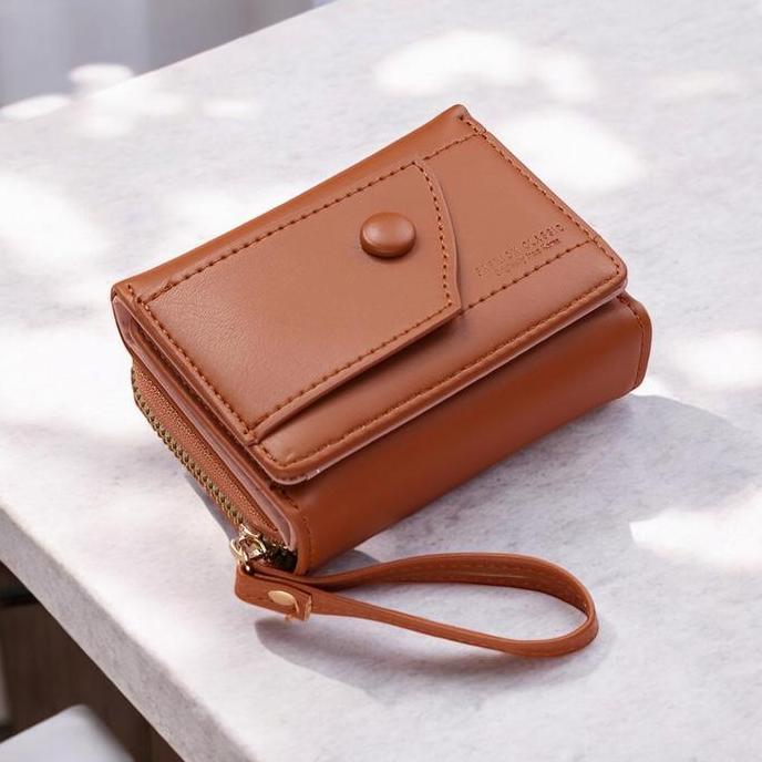 Bags- Dompet Mini Mila - Dompet Lipat Wanita Model Terbaru Lucu Model Korean Style / Dompet Kecil Te