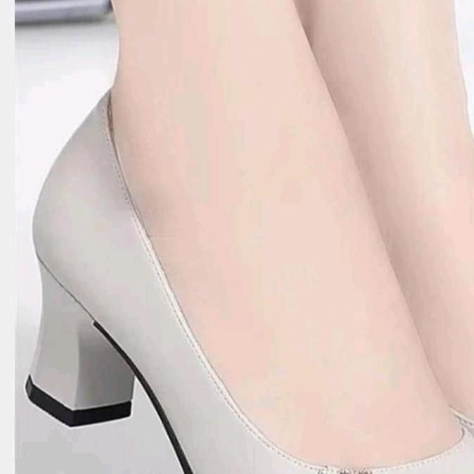 SALE sepatu pancus wanita hak 4cm-sepatu kerja wanita best seller SALE