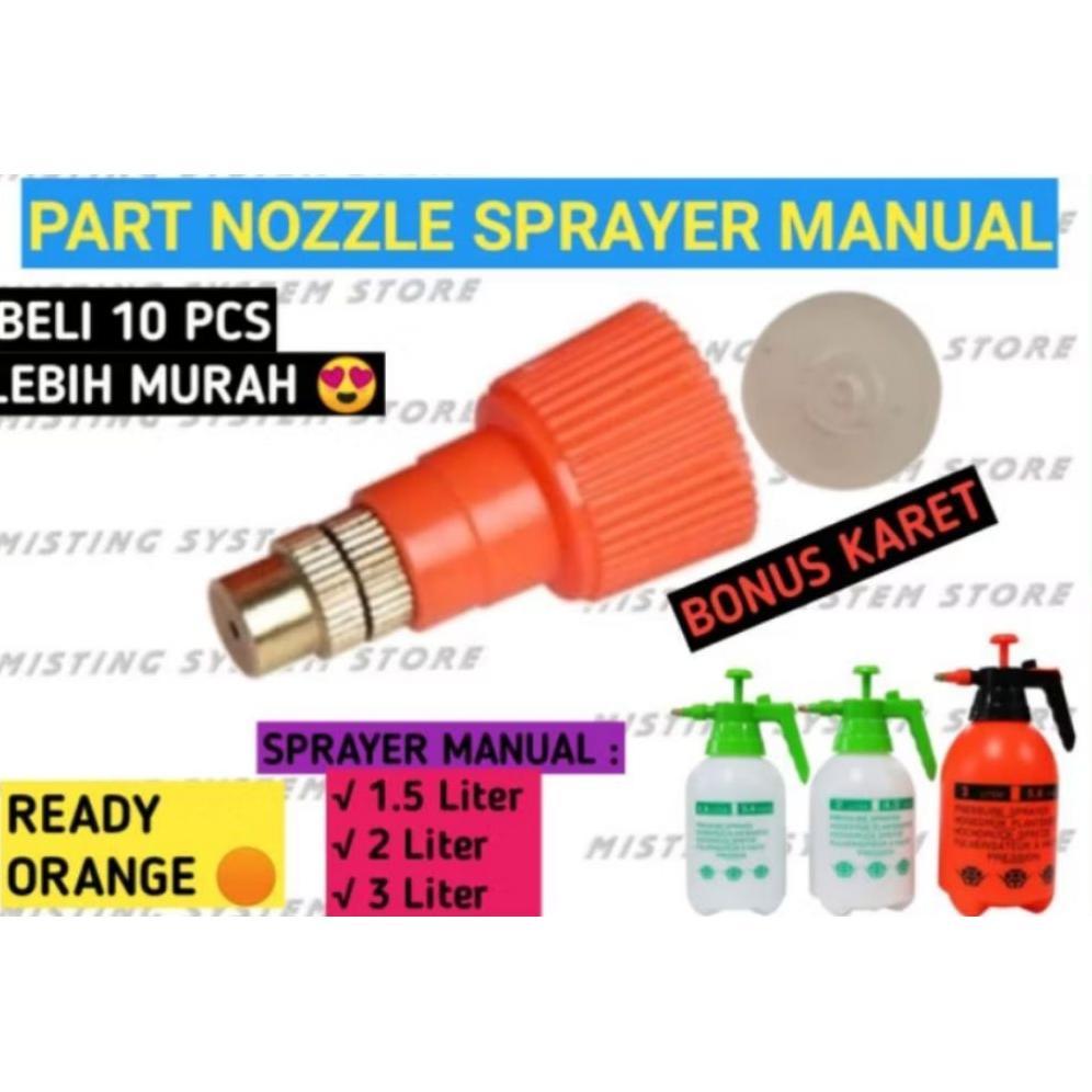 Bisa Cod Pengganti Nozzle Sprayer Spuyer Manual 2 - 3 Liter 2L 3L Semprotan Burung Tanaman Spare Par