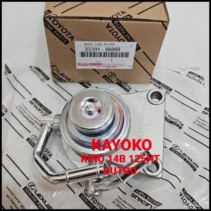 TERLARIS BODY FUEL FILTER HEAD FUEL FILTER ATAS RINO 14B RINO 125HT DUTRO 