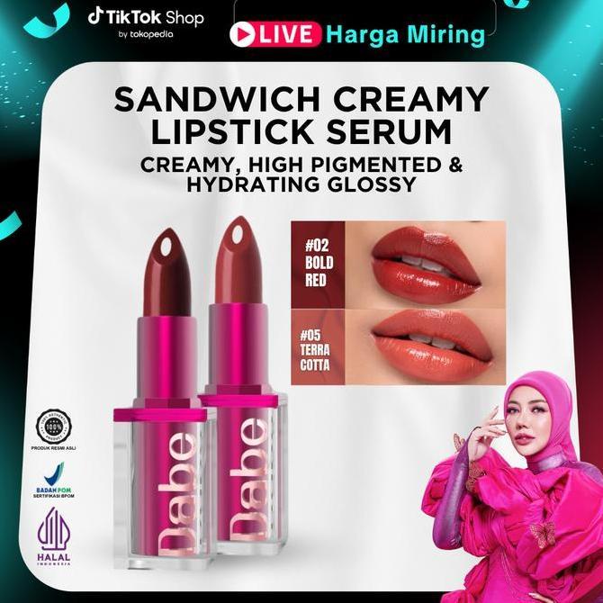 Lipplup- 2 Sandwich Creamy Lipstick Serum Dabe Beaute
