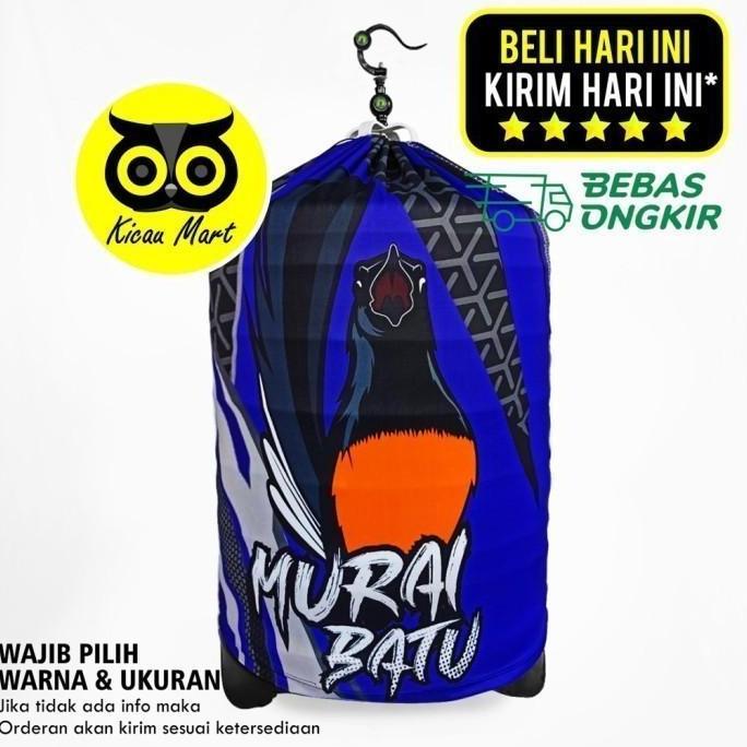 Kicaudor- Krodong Sangkar Murai No 2 Motif Burung Murai Fullprint Jersey Premium