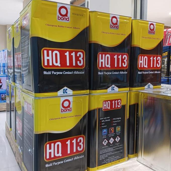Murah Lem Kuning Qbond Hq 113 B @10 Kg / Q-Bond Lem Serbaguna