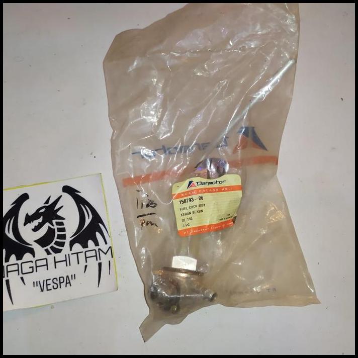 TERLARIS KRAN BENSIN VESPA LARGEFRAME EXCEL PXE SUPER SPRINT ORIGINAL NOS !!