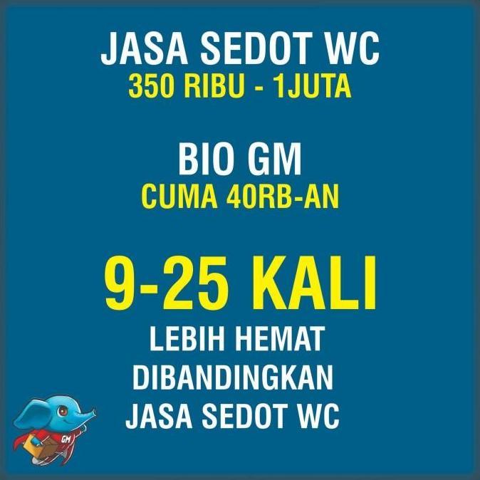 Sale Bio Gm Obat Wc Mampet Terbaik Mengatasi Wc Mampet & Menguras Septic Tank Tanpa Bau Aman Untuk K