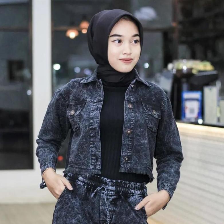 termurah jaket denim pablo oversize korean style,jaket denim oversize wanita