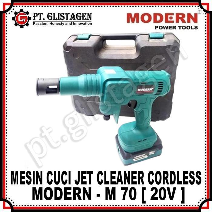 MODERN M-70 Mesin Jet Cleaner Cordless Steam Cuci Motor Mobil AC Mesin Cuci Steam Mobil Motor AC Bat