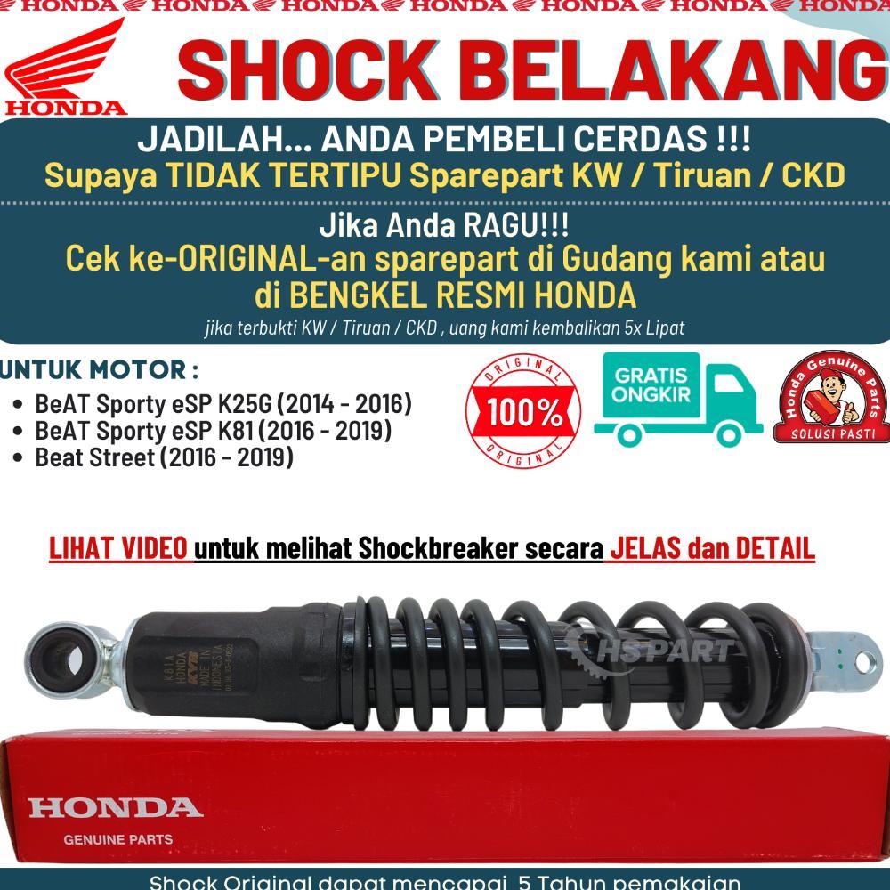 Shock Shockbreaker Belakang Beat 2016 2017 2018 2019 Original Beat Street Beat Fi K81 Original Honda