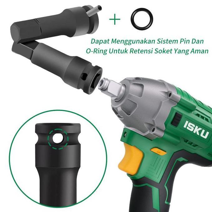 Promo Isku Mata Shock 10 Pcs Impact Kunci Sok Hex Star Spline Torx Bintang