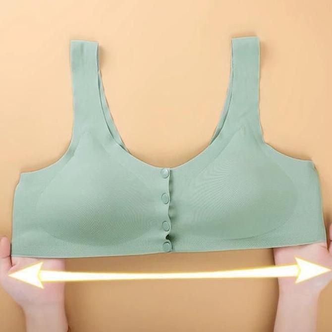 Polini - Paket HEMAT 3 Pcs Pakaian Dalam Wanita Bra Seamless Kancing Depan Bh Sport Polini 8815