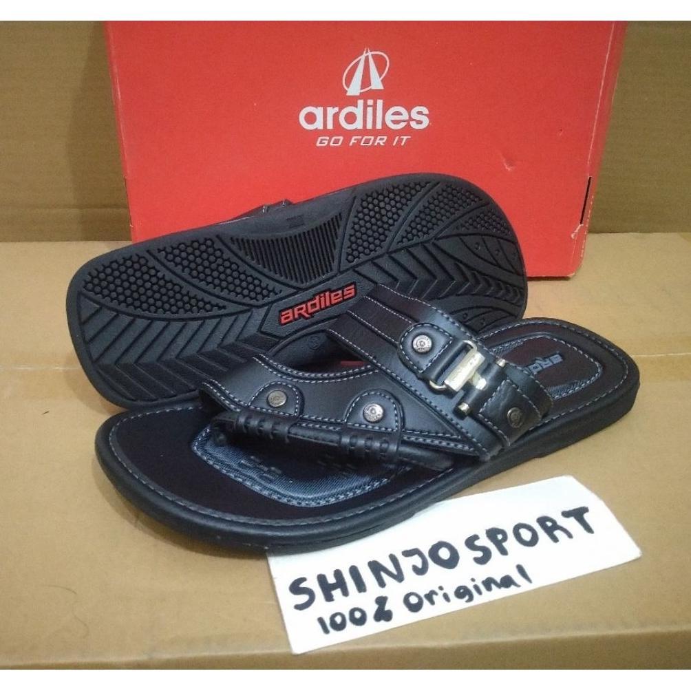 ORIGINAL ARDILES SANDAL SELOP JEPIT PRIA LAKI KULIT ALAS KAKI BAPAK PAPA LEBARAN KONDANGAN RAPAT RT 