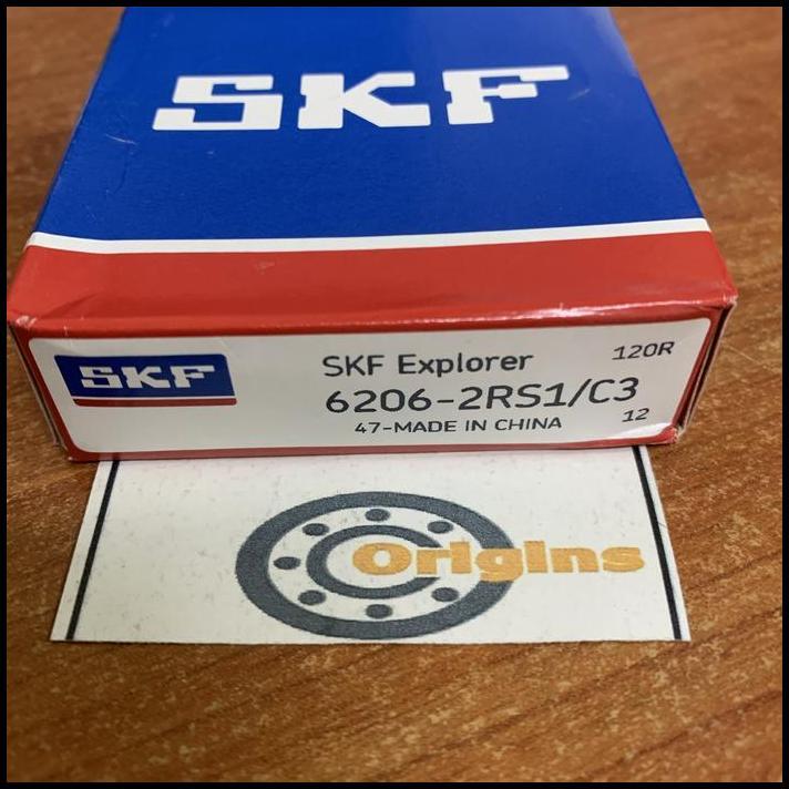BEST DEAL BEARING 6206 2RS C3 SKF ORIGINAL 6206-2RS1/C3 