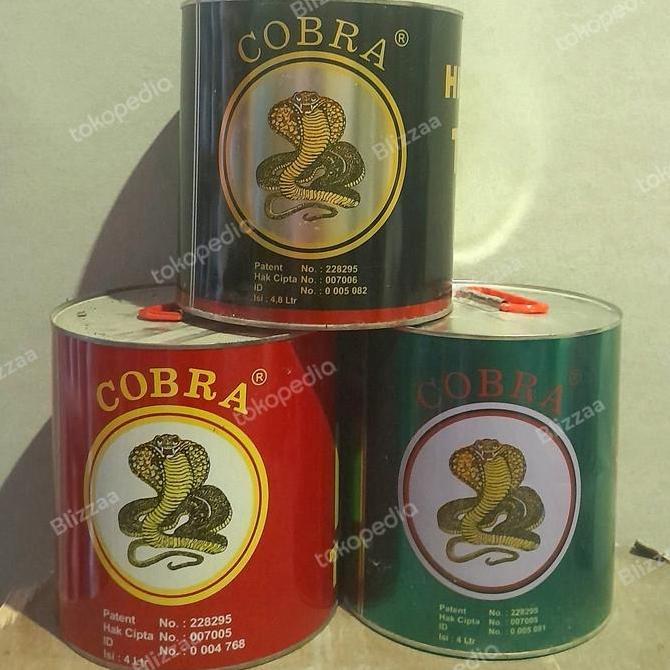 Tektok- Thinner Cobra Merah Thiner Cobra Hijau Tiner Cobra Hitam 5Ltr Thinner Impala Thinner Nd Galo