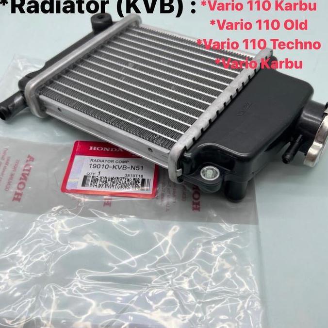Radiator (Kvb) Untuk Vario 110 Karbu,Vario 110 Old Lama ,Vario 110 Techno,Vario Karbu Motor