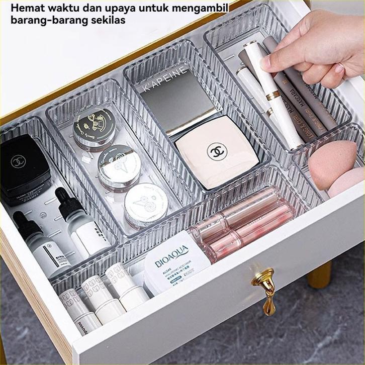 FAVORIT KOTAK AKRILIK LACI AKRILIK STORAGE ORGANIZER ACRYLIC TEMPAT PENYIMPANAN SERBAGUNA | DRAWER B