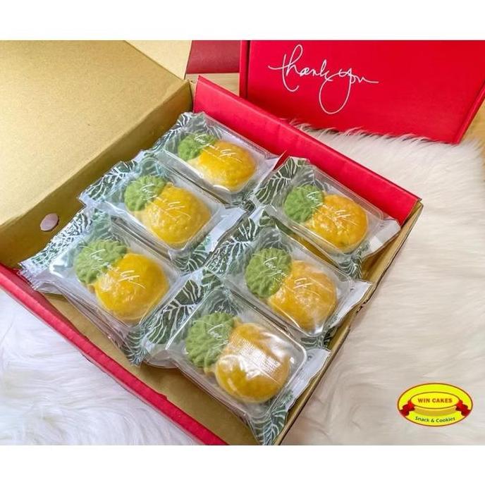 Nastar Taiwan Nanas Jumbo (isi 12) Wincakes - Kue Kering Nastar isi Nanas - Hampers Nastar Taiwan ku