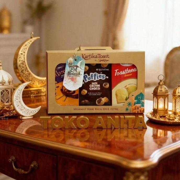 Kartika Sari Kartika Toast Hampers Idul Fitri Kartikatoast Almond Cookies Parsel Kue Parcel Kue Keri