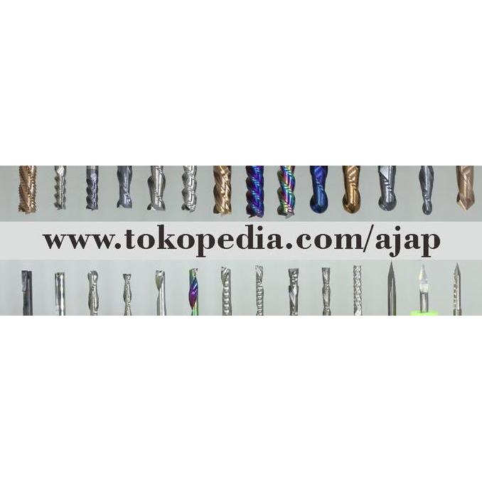 Murah Mata Router V Bit 2F 6Mm 30 Derajat Slot Double Edge Akrilik Plastik