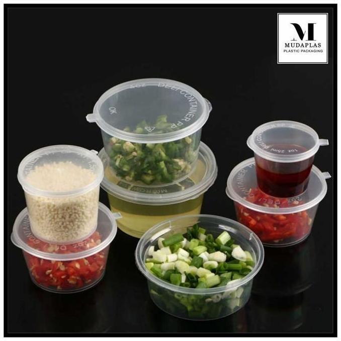 Eggx- Sauce Cup 150 Ml Isi 50 Pcs Tempat Saos Sambal Plastik Container