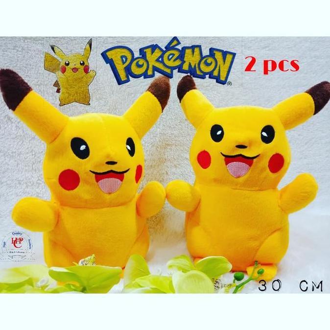 boneka pokemon go pikachu