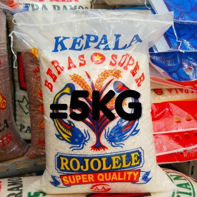 BERAS KEPALA SUPER ROJOLELE 5KG